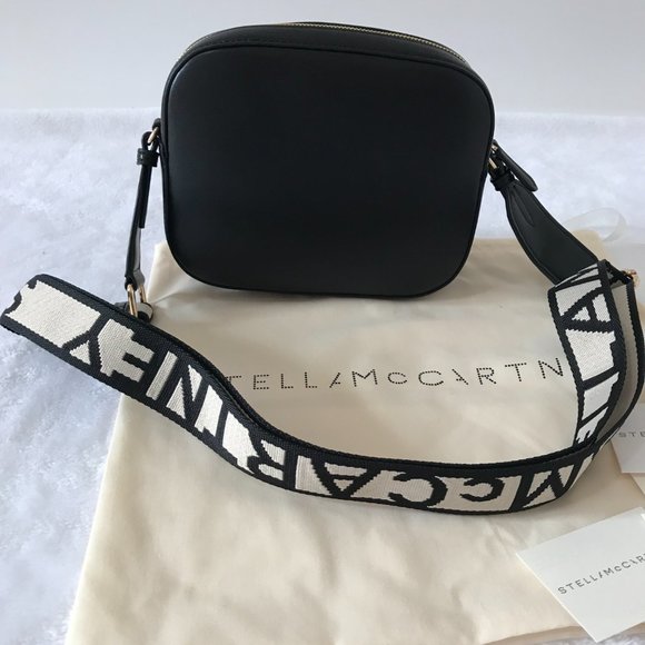 Stella Mccartney Stella Logo Camera Bag, Black - Picture 5 of 11